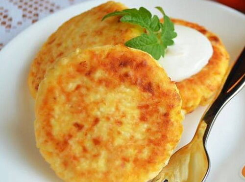 Фото рецепта Тыквенные сырники