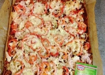Пицца с Курицей и Паприкой