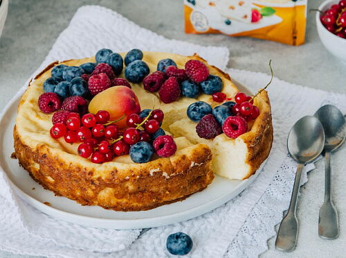 Фото рецепта Творожная запеканка с «Творопыш»