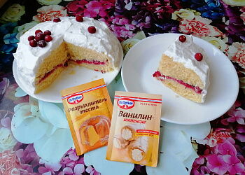 Бисквит в микроволновке за 5 минут
