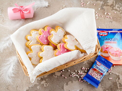 Фото рецепта Пасхальное песочное печенье