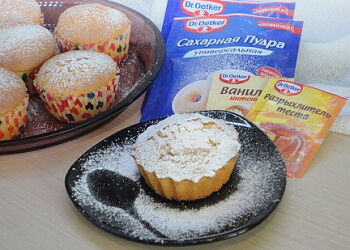 Кексы ванильные