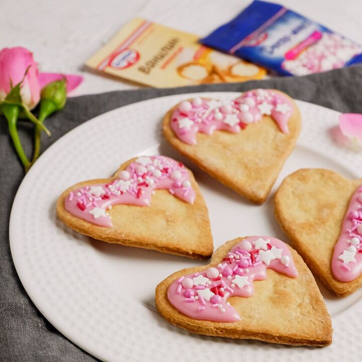 Печенье «ванильные сердечки»