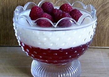 Желе двухслойное