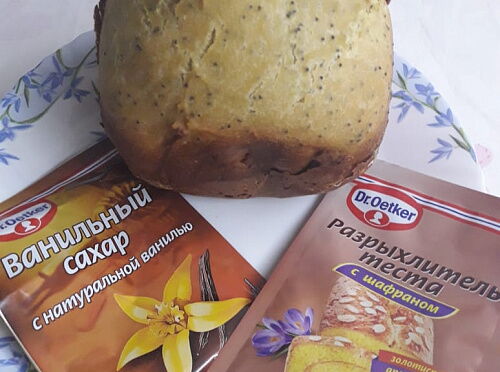 Фото рецепта Кекс с маком