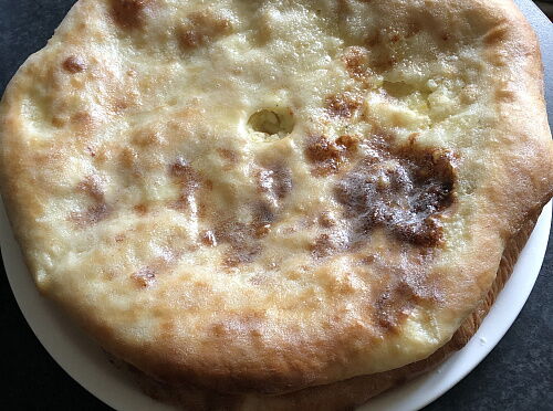 Фото рецепта Осетинские пироги с картофелем и брынзой