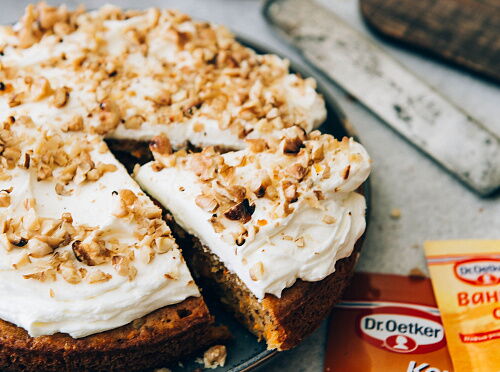 Фото рецепта Морковный пирог