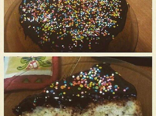 Пирог с бананом и яблоком в мультиварке