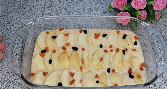 Вкусный и лёгкий пирог с яблоками 