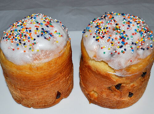 Фото рецепта Кулич с творогом