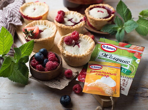 Фото рецепта Ягодное лукошко