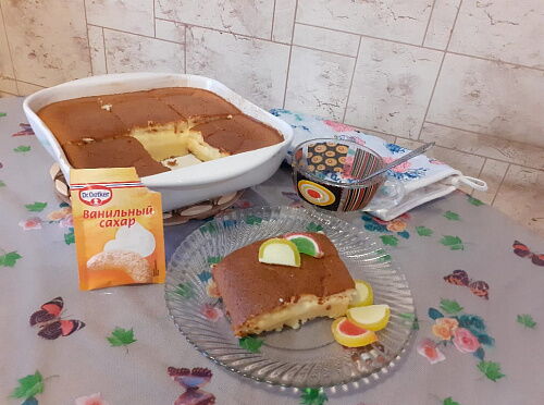 Фото рецепта Умное пироженое