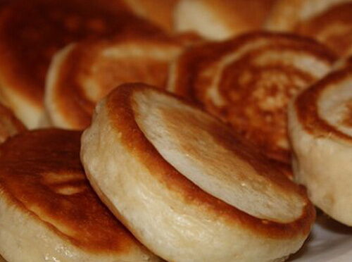 Фото рецепта Оладьи школьные