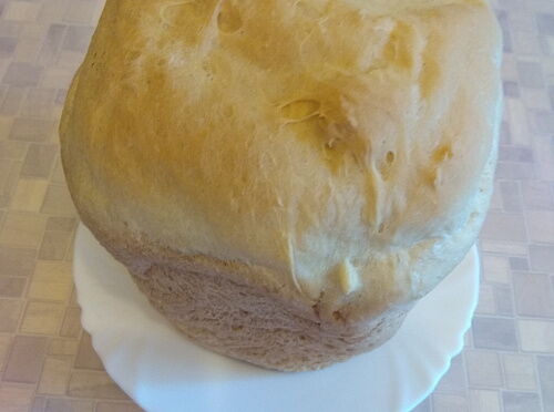 Классический белый хлеб в хлебопечке