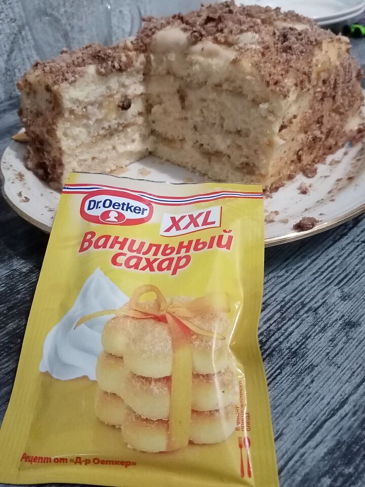 Торт с бананом фото