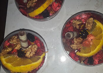 Вкусное желе с фруктами и ягодами