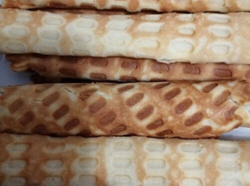 Фото рецепта Хрустящие вафли