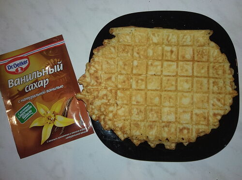 Фото рецепта Хрустящие вафли