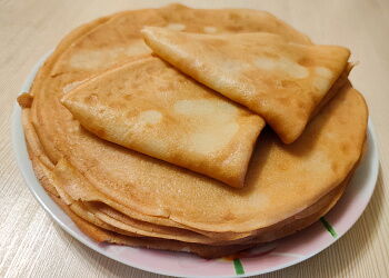 Блины на сливках