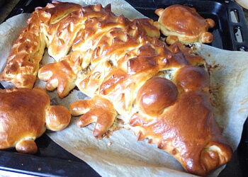 Мясной пирог "Крокодил"
