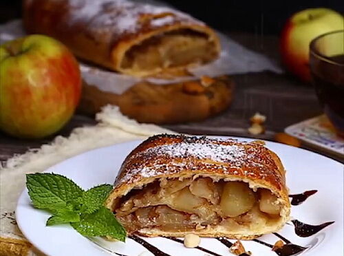 Фото рецепта Необычный штрудель 