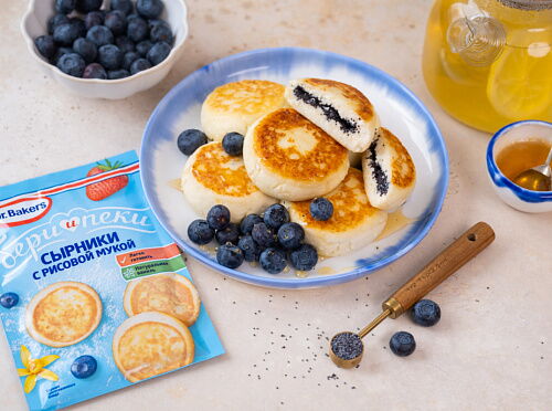 Сырники с маковой начинкой