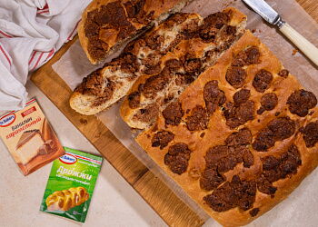 На десерт: фокачча с печеньем