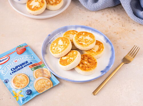 Фото рецепта Ванильные классические сырники на сковороде