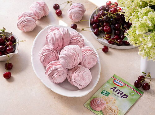 Фото рецепта Вишнёвый зефир