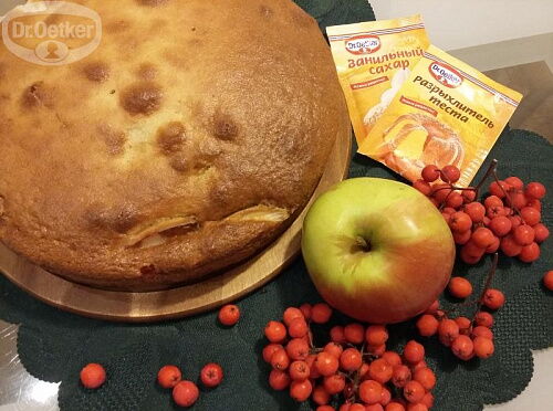 Фото рецепта Шарлотка &quot;Осенняя&quot;