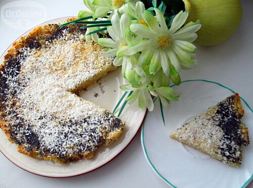 Фото рецепта Яблочно-творожная запеканка