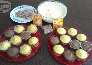 Праздничные кексики