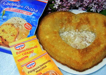 Творожный кекс