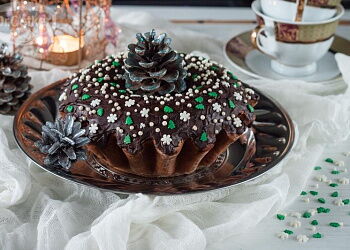 Веганский кекс с цукатами