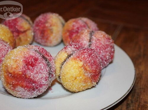 Фото рецепта Пирожное &quot;Персик&quot;