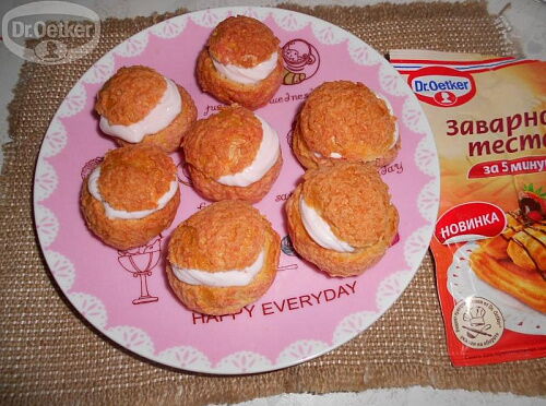 Фото рецепта Пирожные шу