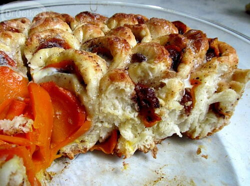 Фото рецепта Пирог "Хризантема"