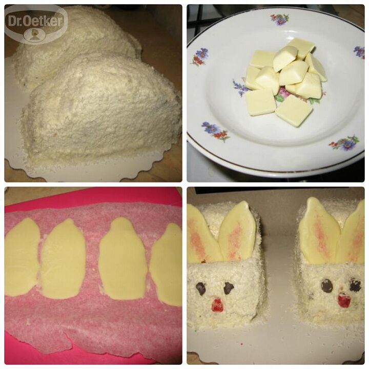 Торт "Пасхальные кролики"