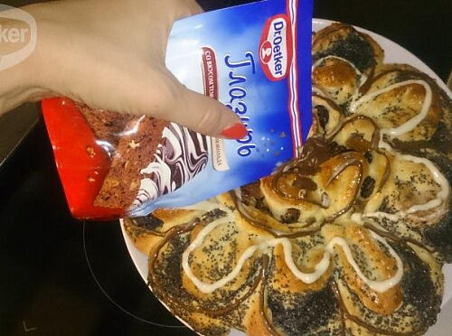 Фото рецепта Пирог "хризантема"