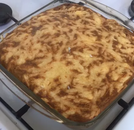 Заливной пирог с курицей  фото рецепта