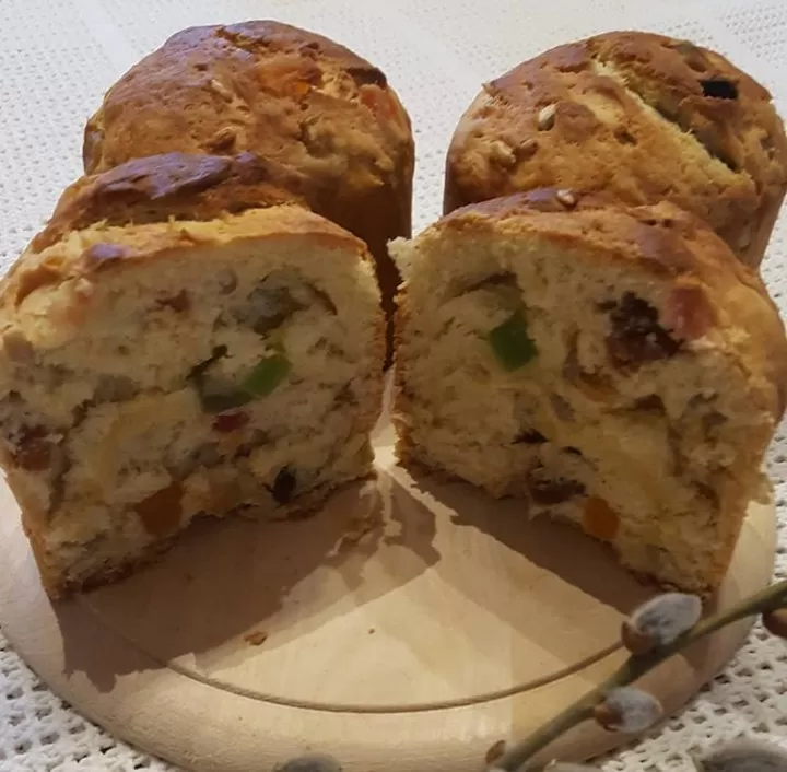 Королевский кулич фото