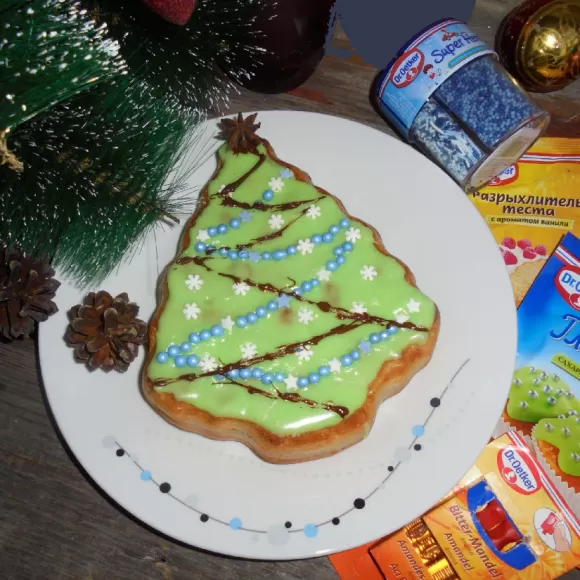 Кекс "Елочка" фото