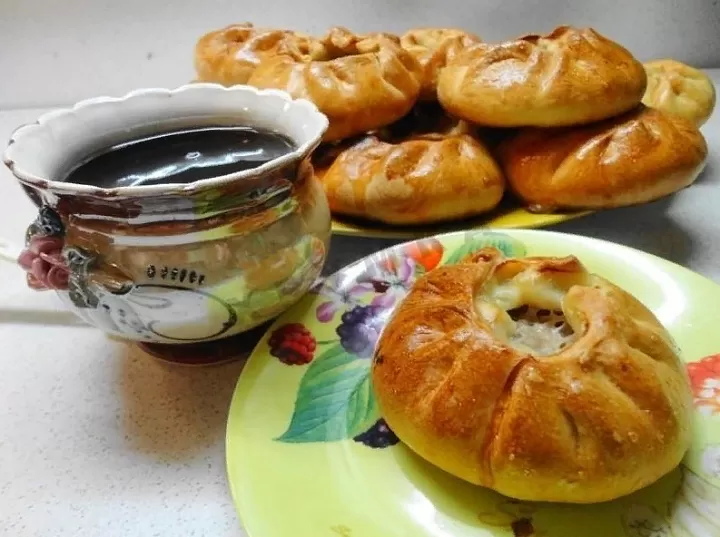 Беляши в духовке фото