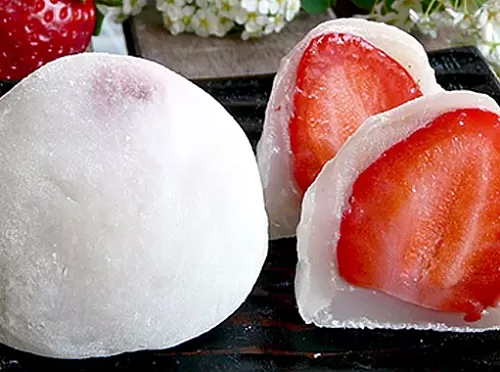 Фото рецепта Моти - японский десерт