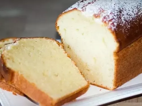 Быстрый творожный кекс