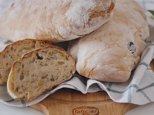 Фото рецепта Чиабатта классический домашний рецепт