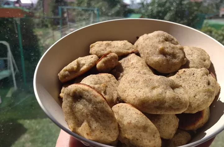 Печенье минутка без маргарина