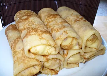 Блины с творогом: вкусно и полезно!