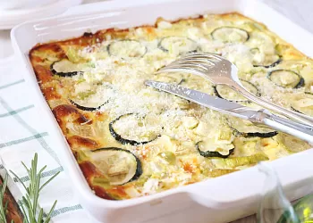 Итальянский пирог с кабачками