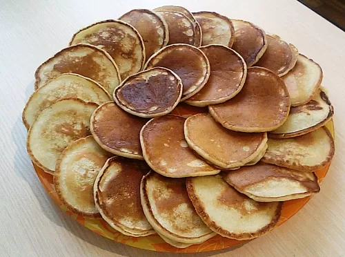 Фото рецепта Банановые панкейки